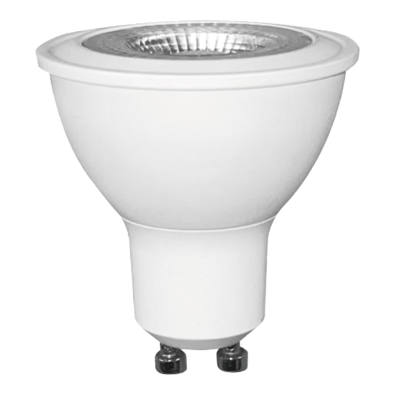 Coppa per lampada LED ibrida GU10 di tipo diviso in plastica-alluminio