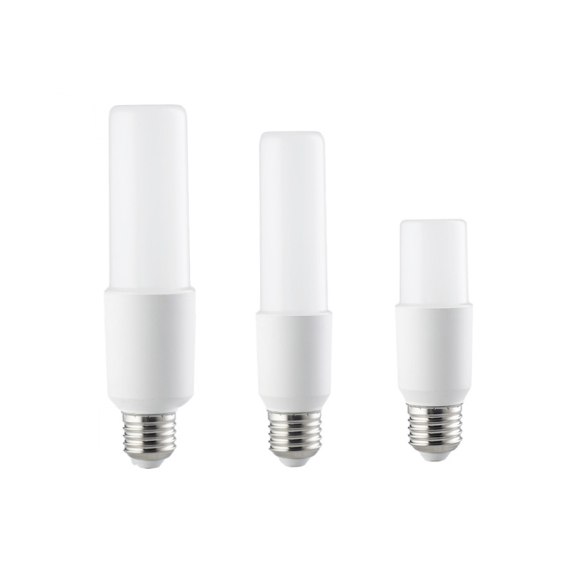 Lampade LED mini serie T ibride in plastica-alluminio (attacco E14/E27)